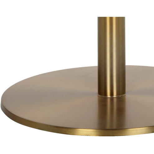 Massie Black Marble Bar Table